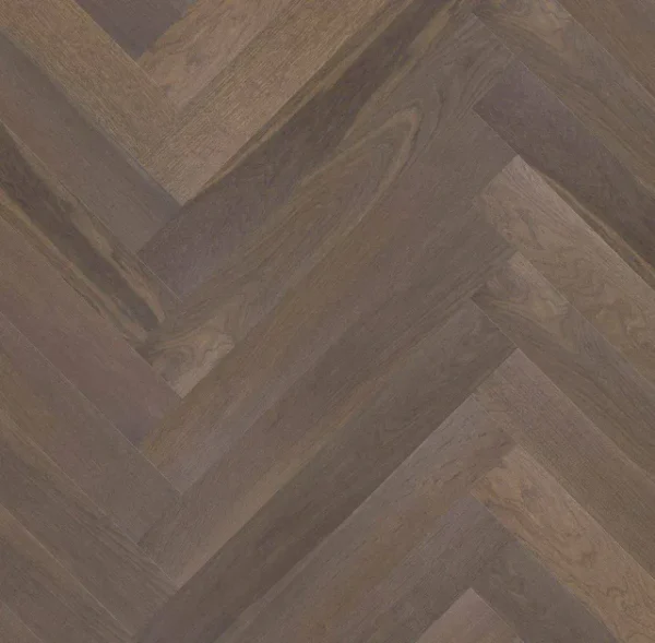 Skov Adore Cinder Herringbone Engineered Oak Flooring official colour swatch