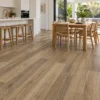 Illustrative kitchen showing BestBuys QLD Spotted Gum 8mm hybrid flooring