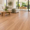 Illustrative living room showing BestBuys Coastal Blackbutt 8mm hybrid flooring